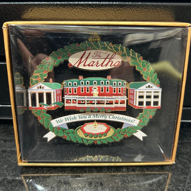 Martha Christmas Ornament - 3D Metal