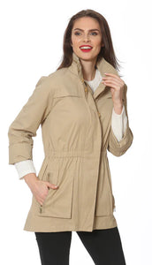 Anna 100% Waterproof Raincoat - Khaki