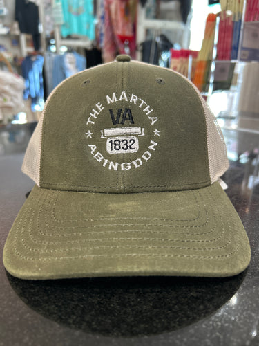The Martha Ballcap -Moss Trucker Hat
