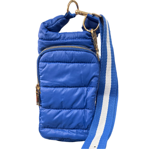 Royal Blue Hydro Bag with Striped Strap