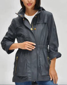 Anna 100% Waterproof Raincoat - Black