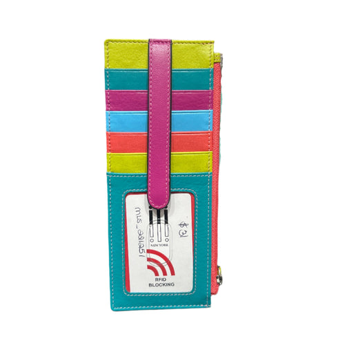 Double Sided Credit Card Holder: Paradise Multi