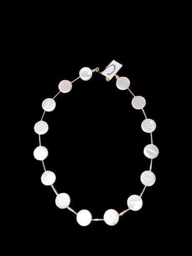 Kylee Flat Pearl Necklace