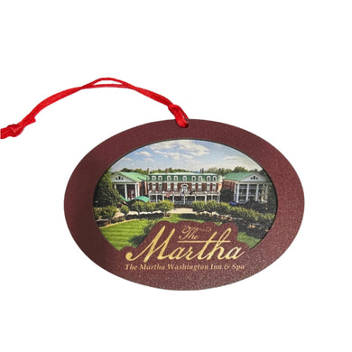 Martha Wooden Christmas Ornament