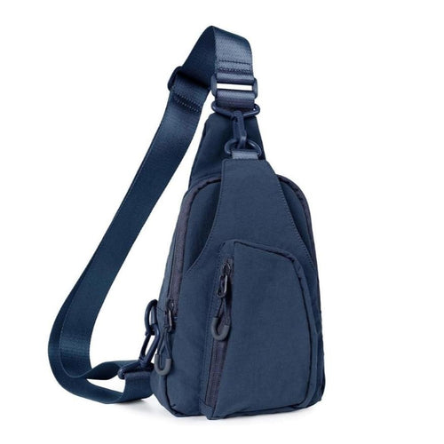 Woven Sling Bag- Navy