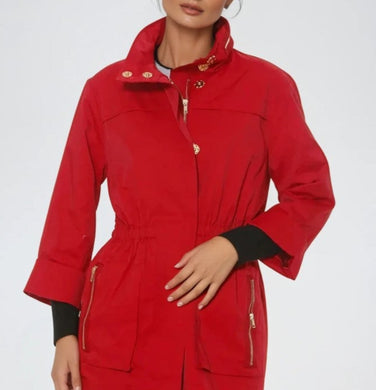 Waterproof Rain Jacket - Barbados Cherry