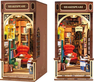 DIY Miniature House Kit: Book Store