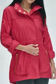 Anna 100% Waterproof Raincoat - Dusty Rose