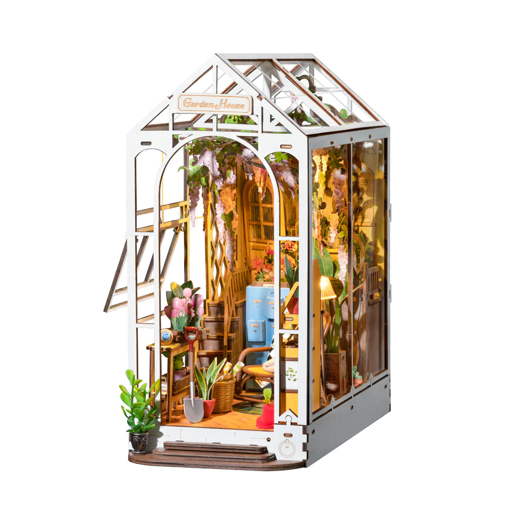 DIY Miniature House Kit: Flower House