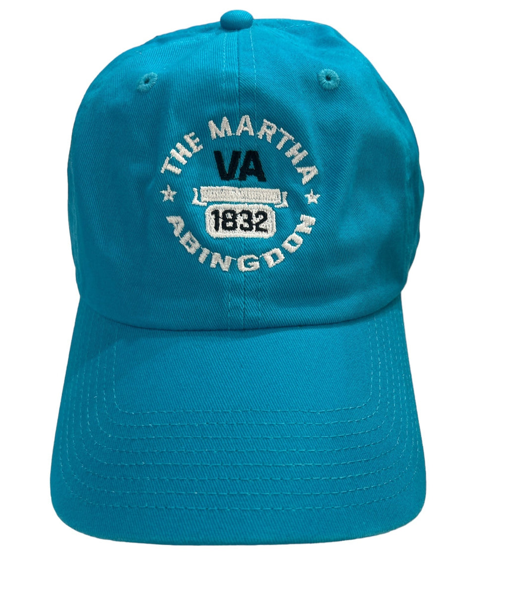 The Martha Ballcap - Aqua