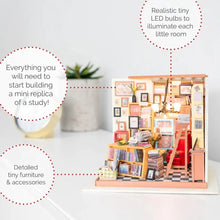 Load image into Gallery viewer, DIY Miniature House Kit: Sam&#39;s Study
