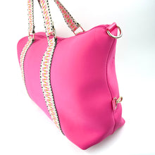 Load image into Gallery viewer, Hot Pink Large Duffle Bag