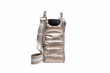 Load image into Gallery viewer, Gold Metallic Crossbody HydroBag with Interchangeable Strap