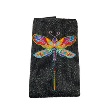 Load image into Gallery viewer, Club Bag - Colorful Dragonfly (Black)